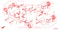 CLIGNOTANT pour Honda SHADOW VT 750 AERO ABS de 2006