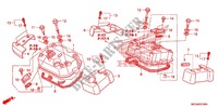 COUVRE CULASSE pour Honda SHADOW VT 750 AERO ABS de 2009