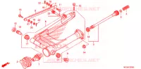 BRAS OSCILLANT pour Honda SHADOW VT 750 AERO ABS de 2009