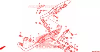 SILENCIEUX D'ECHAPPEMENT pour Honda SHADOW VT 750 AERO ABS de 2009