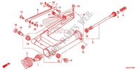 BRAS OSCILLANT (VT750C/CA/C2/C2B/C2F/CS/C2S) pour Honda SHADOW VT 750 AERO ABS GRAY de 2013
