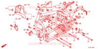 CADRE (VT750C/CA/C2/C2B/C2F/CS/C2S) pour Honda SHADOW VT 750 AERO ABS GRAY de 2013