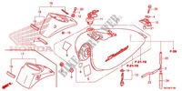RESERVOIR A CARBURANT pour Honda SHADOW VT 750 AERO de 2011