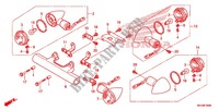 CLIGNOTANT (VT750C/VT750C2B/VT750CS) pour Honda SHADOW VT 750 AERO de 2011