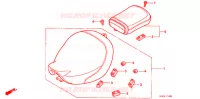 SELLE pour Honda SHADOW VT 750 ACE DELUXE 2 TONES de 1998