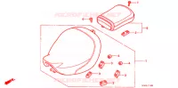 SELLE pour Honda SHADOW VT 750 DELUXE 2 TONES de 1999