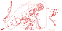 COMPTEUR (1) pour Honda SHADOW VT 750 DELUXE 2 TONES de 2000