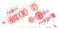 EMBRAYAGE pour Honda SHADOW VT 750 DELUXE 2 TONES de 2000