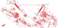 CARBURATEUR (PIECES CONSTITUTIVES) pour Honda SHADOW VT 750 DELUXE ACE de 2002