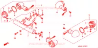 CLIGNOTANT pour Honda SHADOW VT 750 DELUXE ACE de 2002