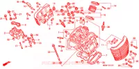 CULASSE (AVANT) pour Honda SHADOW VT 750 ACE DELUXE de 1998