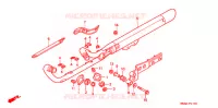 SILENCIEUX D'ECHAPPEMENT pour Honda SHADOW VT 750 ACE DELUXE de 1998