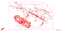 CORPS DE PAPILLON pour Honda CBR 1000 ABS RED de 2017