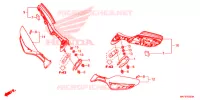 RETROVISEUR (1) pour Honda CBR 1000 ABS RED de 2017