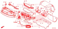 FILTRE A AIR pour Honda CBR 1000 ABS RED de 2017