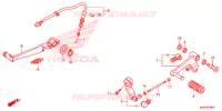 PEDALE pour Honda NC 750 S ABS de 2017