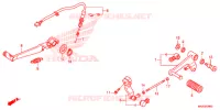 PEDALE pour Honda NC 750 S ABS SPECIAL de 2017