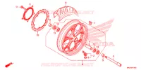 ROUE AVANT pour Honda NC 750 S DCT de 2017