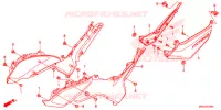 COUVERCLES LATERAUX pour Honda NC 750 S ABS DCT de 2017