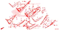MARCHE PIEDS pour Honda FORZA 300 ABS de 2017