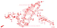 CADRE pour Honda SH 125 ABS D 2E de 2017