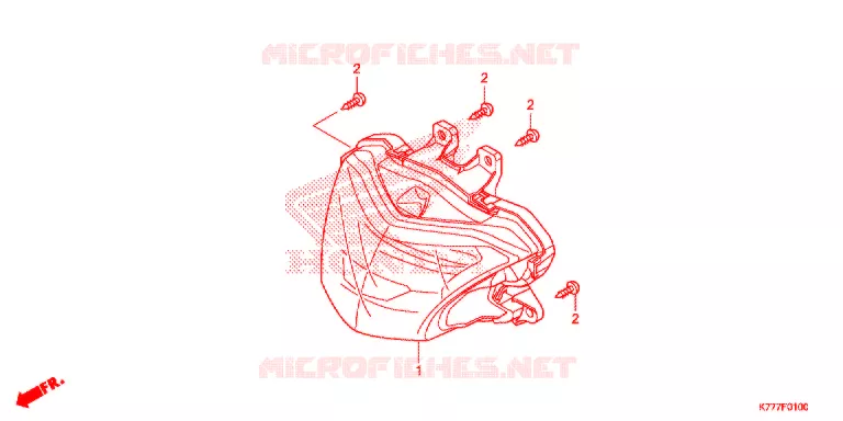 PHARE Honda SCOOTER 125 SH 2017  SH125ADH