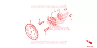 POMPE A HUILE pour Honda SH 125 ABS D SPECIAL de 2017