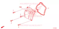 COUVRE CULASSE pour Honda SH 125 ABS D E de 2017