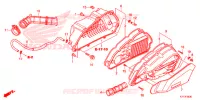 FILTRE A AIR pour Honda SH 125 ABS D E de 2017
