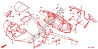 GUIDON   CARENAGE pour Honda SH 125 ABS D E de 2017