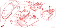 SELLE   COFFRE pour Honda SH 125 ABS D E de 2017