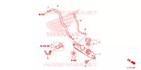 VASE D'EXPANSION pour Honda SH 125 ABS D E de 2017