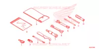 OUTIL pour Honda SH 300 I ABS SPECIAL 2ED de 2017