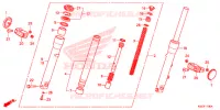 FOURCHE pour Honda SH 300 I ABS STANDARD de 2017
