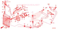 RADIATEUR pour Honda SH 300 I ABS STANDARD de 2017