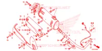 SILENCIEUX D'ECHAPPEMENT pour Honda SH 300 I ABS STANDARD de 2017