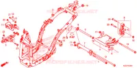 CADRE pour Honda SH 300 I ABS Tiêu chuẩn, Standard de 2017
