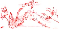 CADRE pour Honda SH 300 IS ABS -2ED- de 2017