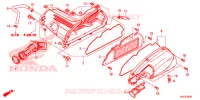 FILTRE A AIR pour Honda SH 300 IS ABS -2ED- de 2017