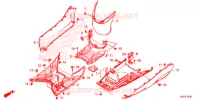 MARCHE PIEDS pour Honda SH 300 IS ABS -2ED- de 2017
