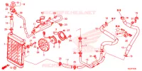 RADIATEUR pour Honda SH 300 IS ABS -2ED- de 2017