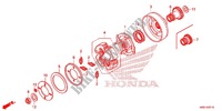 ROUE LIBRE DE DEMARREUR pour Honda FOURTRAX 420 RANCHER 2X4 BASE de 2017
