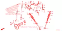 ARBRE A CAMES   SOUPAPE pour Honda FOURTRAX 500 FOREMAN 4X4 Electric Shift de 2017