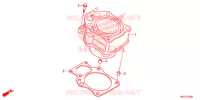 CYLINDRE pour Honda FOURTRAX 500 FOREMAN 4X4 Electric Shift de 2017