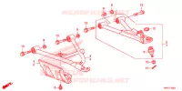 TRIANGLES AVANT pour Honda FOURTRAX 500 FOREMAN 4X4 Electric Shift de 2017