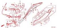 CARENAGE ARRIERE pour Honda PCX 125 SPECIAL EDITION WHITE de 2013