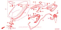 SELLE pour Honda PCX 125 SPECIAL EDITION WHITE de 2013