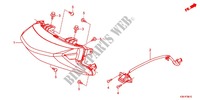 FEUX ARRIERE   ECLAIRAGE DE PLAQUE pour Honda PCX 125 de 2014