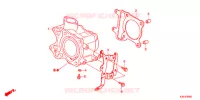 CYLINDRE pour Honda FOURTRAX 500 FOREMAN RUBICON 4X4 IRS EPS de 2017