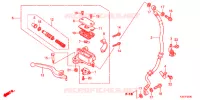 MAITRE CYLINDRE DE FREIN AVANT pour Honda FOURTRAX 500 FOREMAN RUBICON 4X4 IRS EPS de 2017
